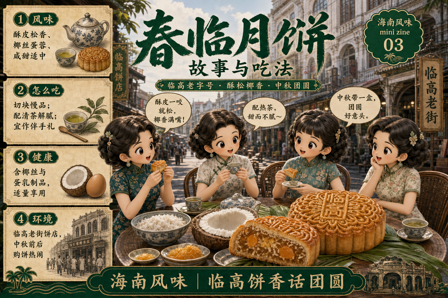 春临月饼
