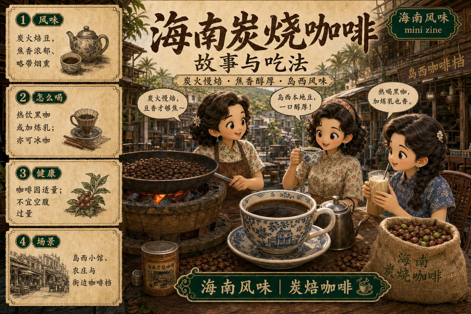 海南炭烧咖啡