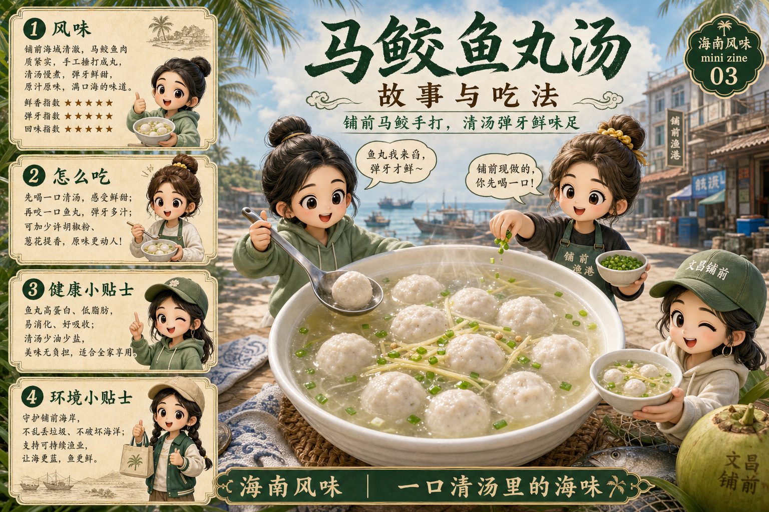 马鲛鱼丸汤
