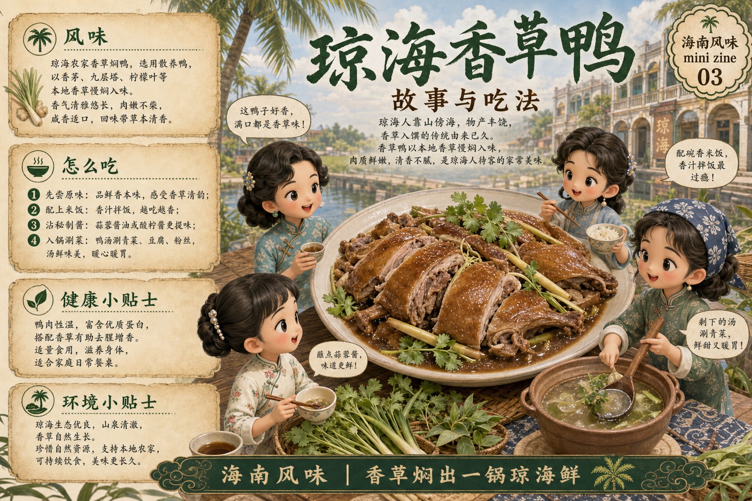 琼海香草鸭