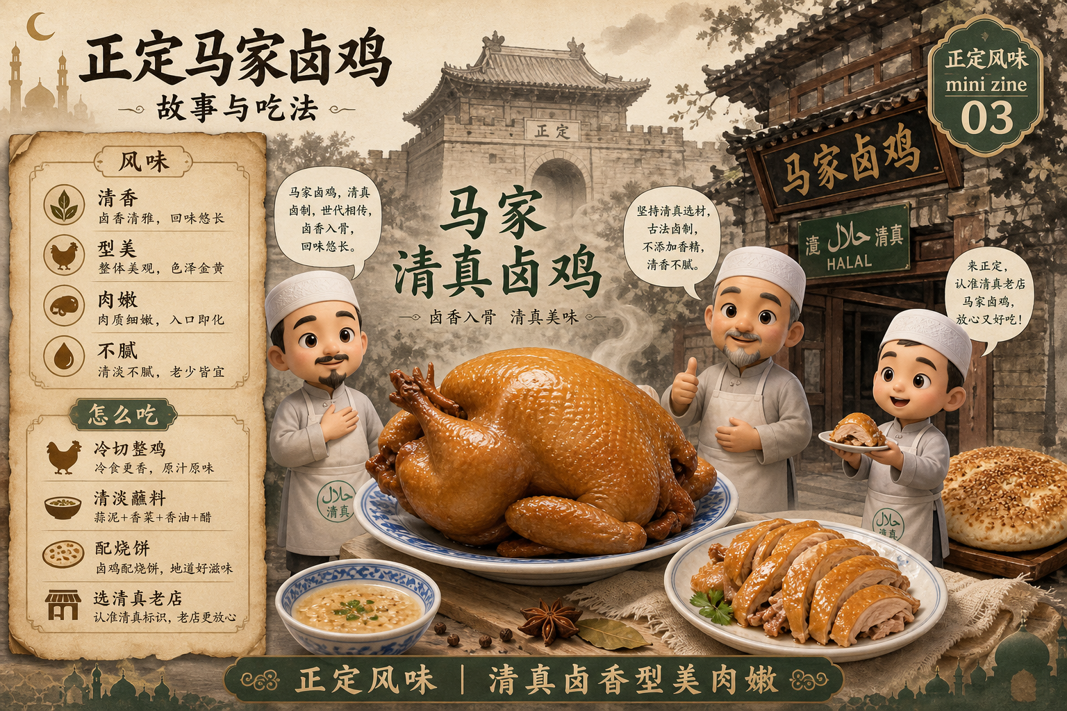 正定马家卤鸡