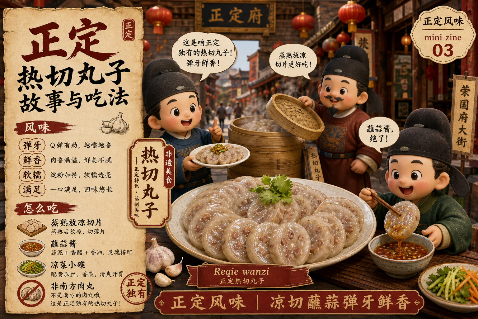 正定热切丸子