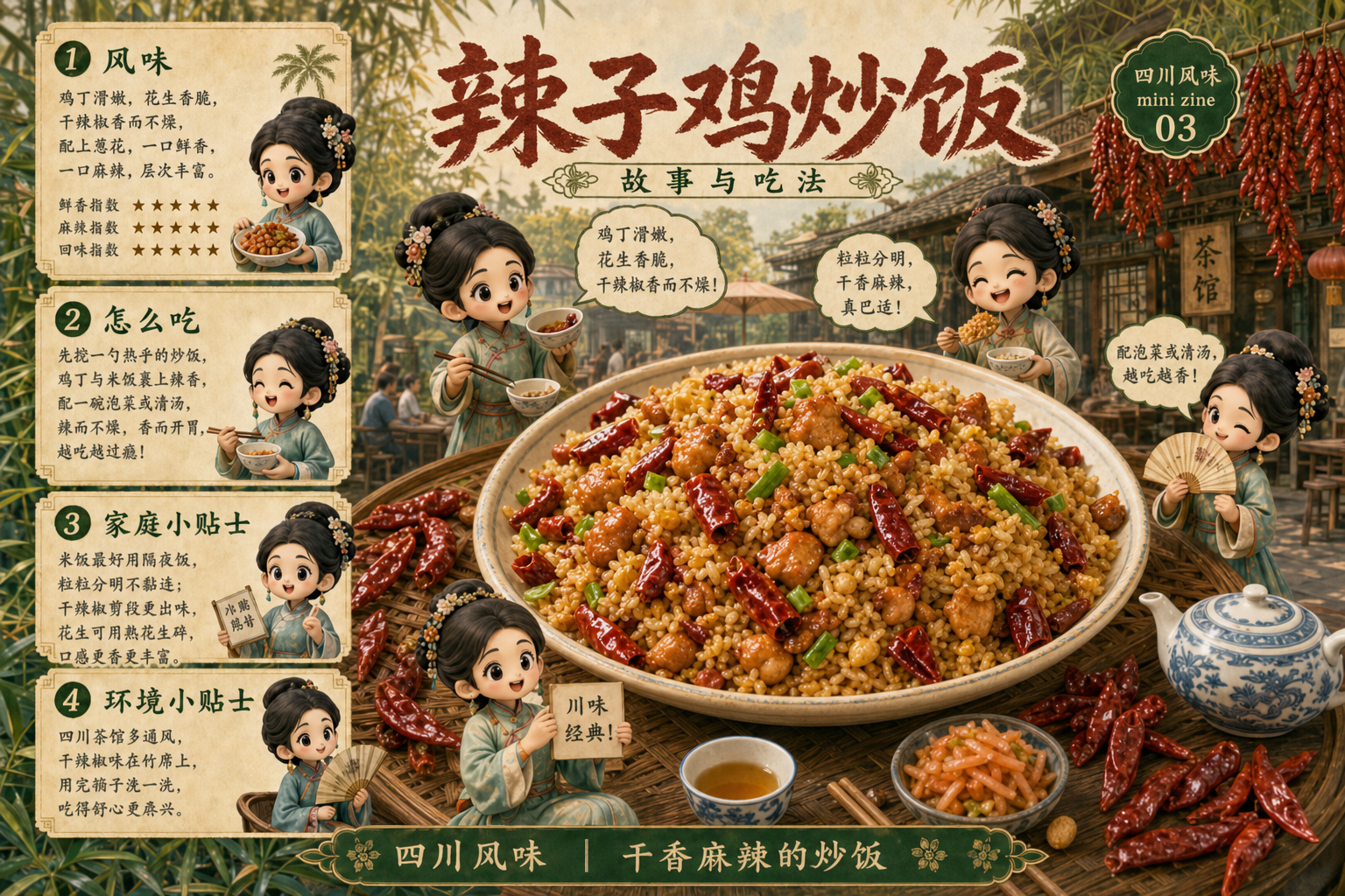 辣子鸡炒饭