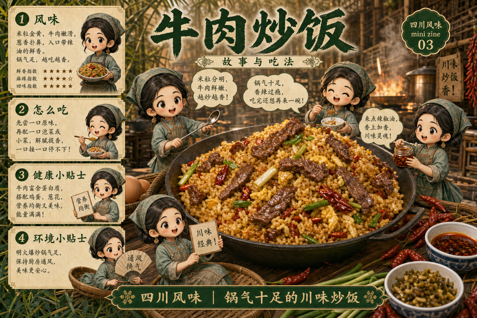 牛肉炒饭