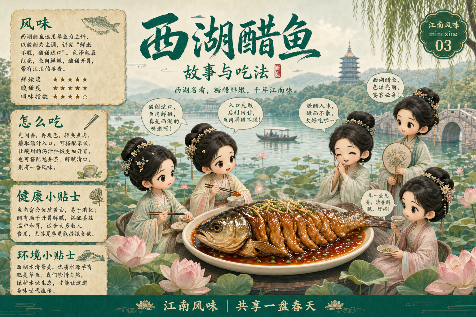 西湖醋鱼